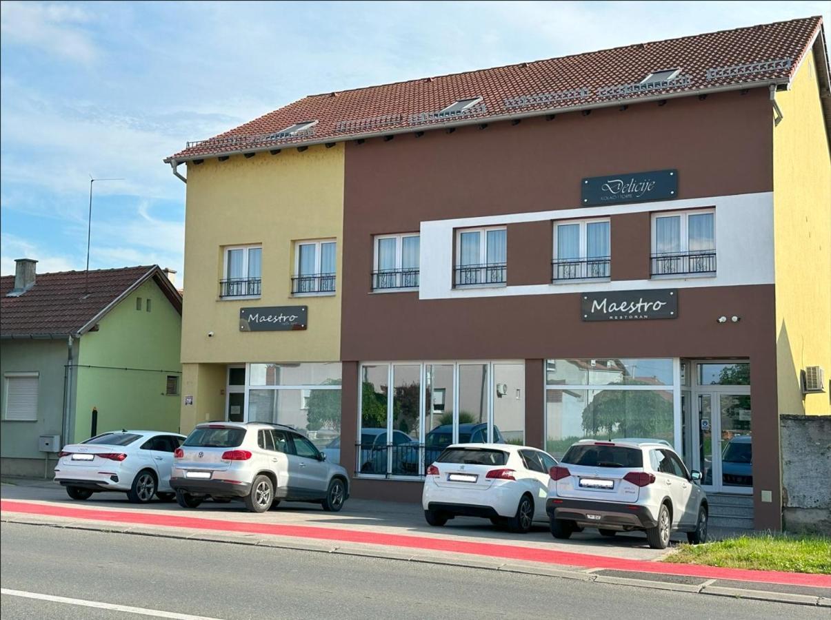 Maestro - Rooms & Restaurant Vukovar Luaran gambar