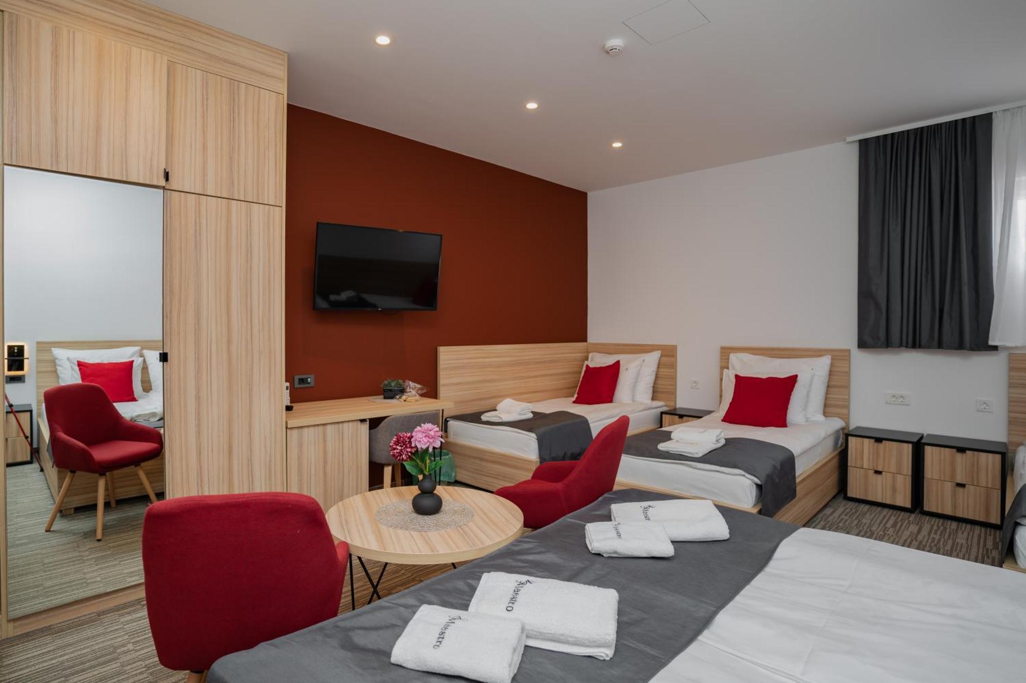 Maestro - Rooms & Restaurant Vukovar Bilik gambar