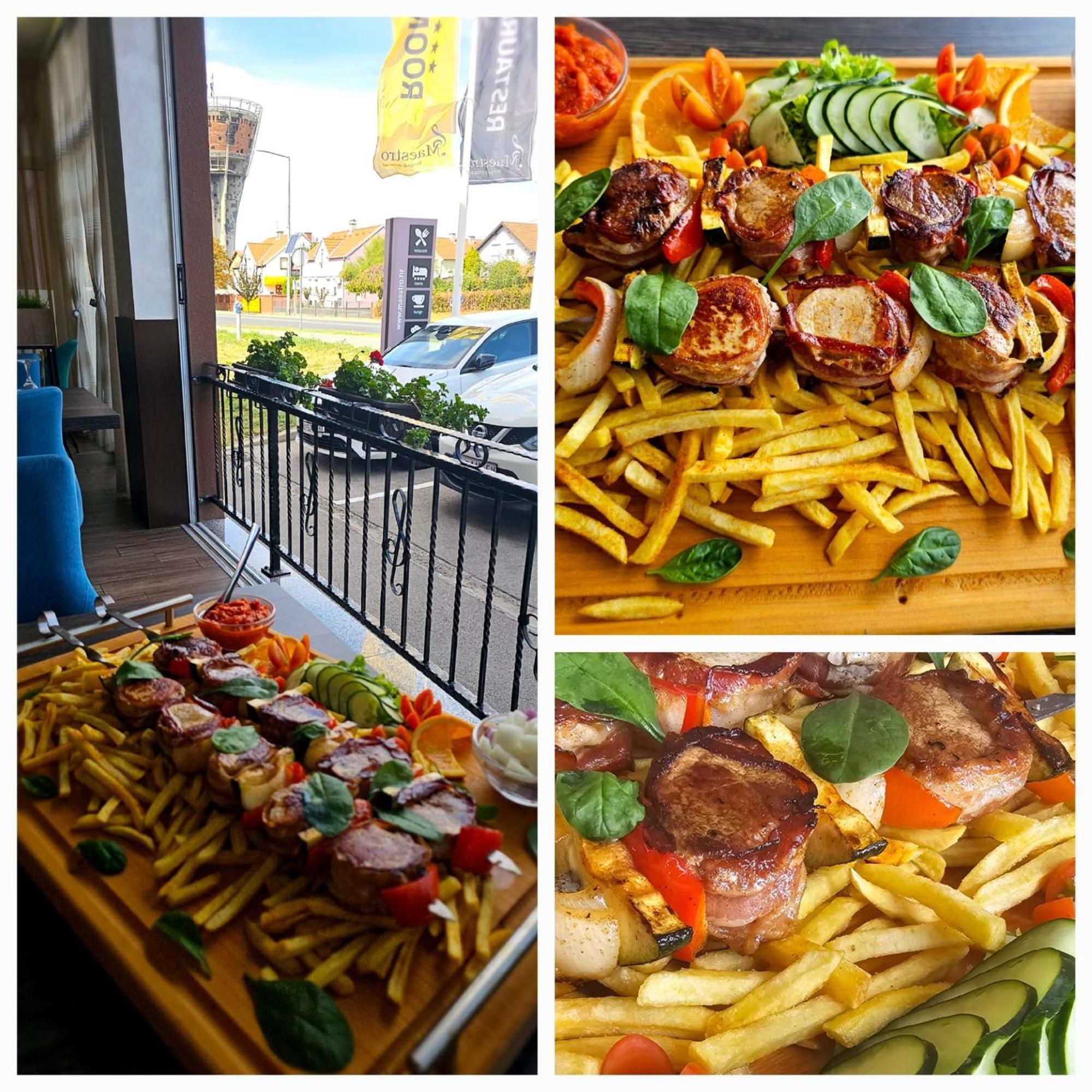 Maestro - Rooms & Restaurant Vukovar Luaran gambar